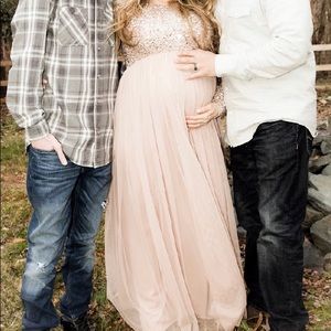 ASOS Maya Maternity Sequin Dress